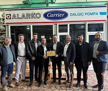 Su Grubu’nda Zirveye Giren Satıcılara Alarko Carrier’dan Ödül