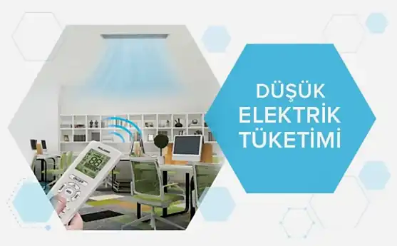 Düşük elektrik kullanımı, enerji tasarrufu ve çevre dostu, verimli çözümler sağlar.